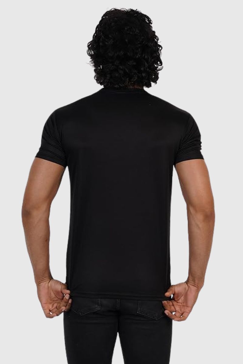 Attitude "Tu Tera Dekh" Printed Half Sleeves T-Shirt