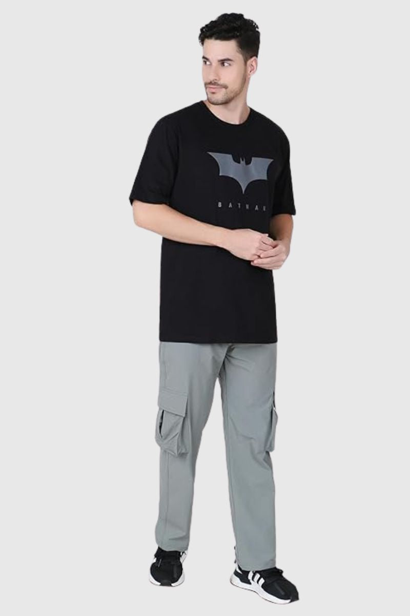 Attitude Batman Printed Half Sleeves T-Shirt