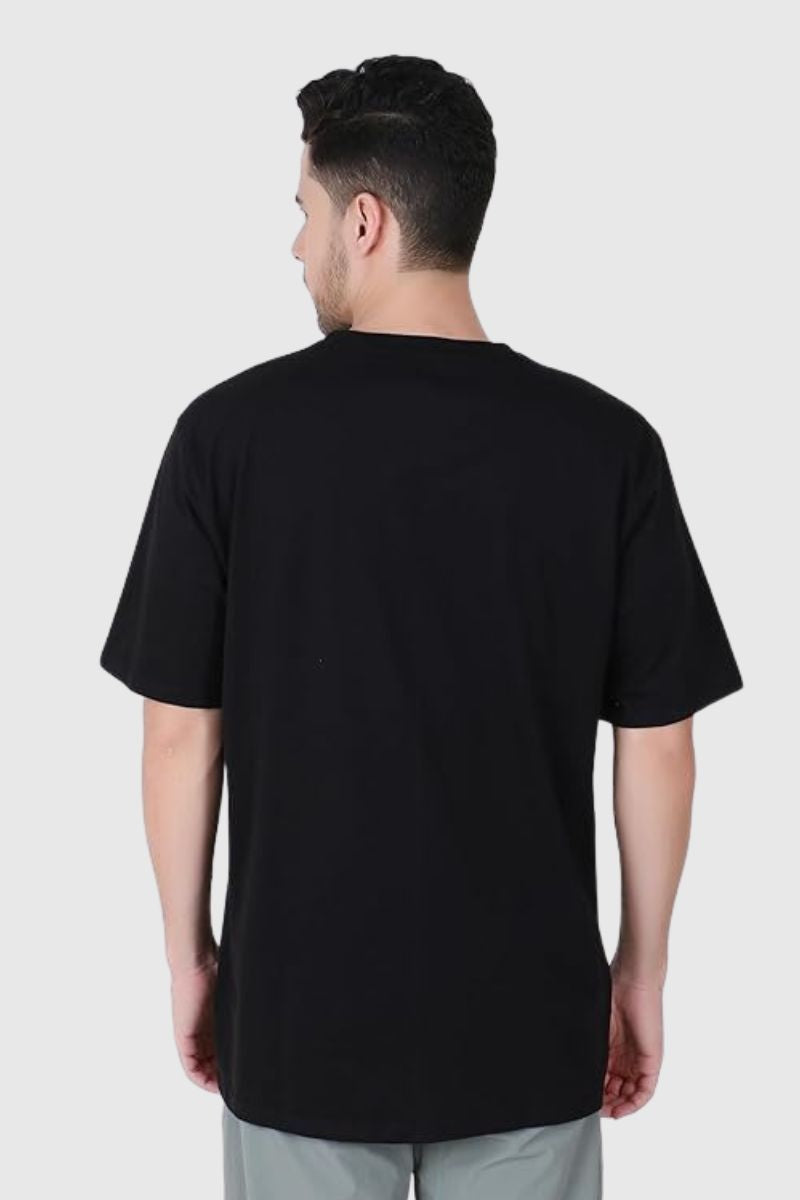 Attitude Black Magic Printed Half Sleeves T-Shirt