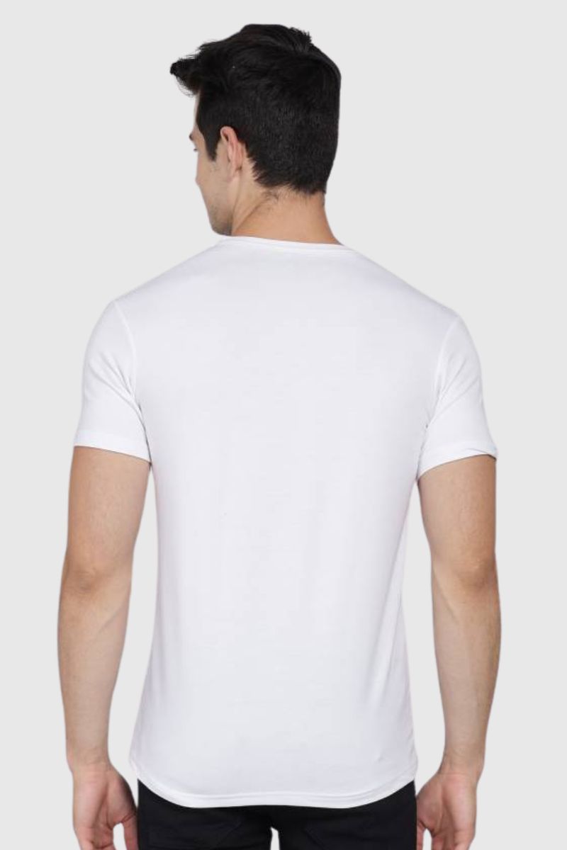 Attitude Black Magic Printed Half Sleeves T-Shirt