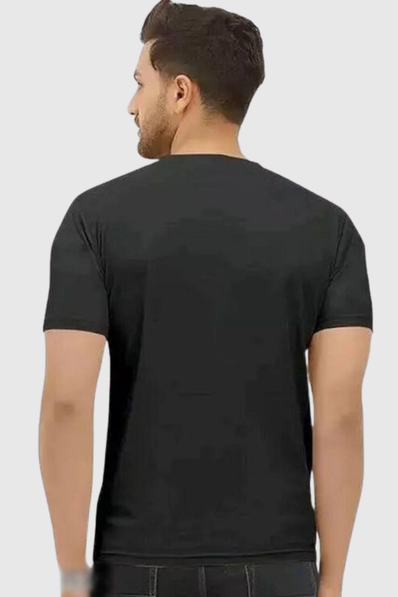 Attitude Printed Half Sleeves T-Shirt