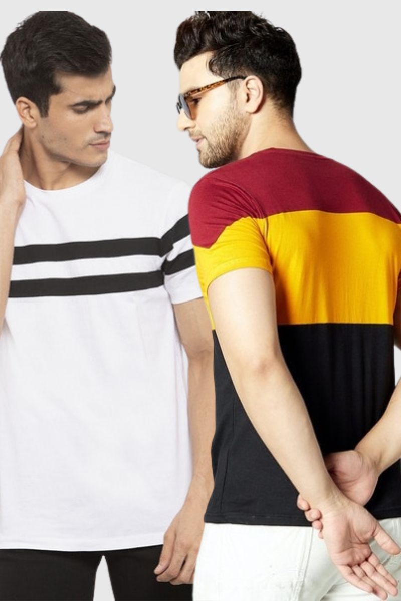 Attitude Combo Round Neck T-shirts