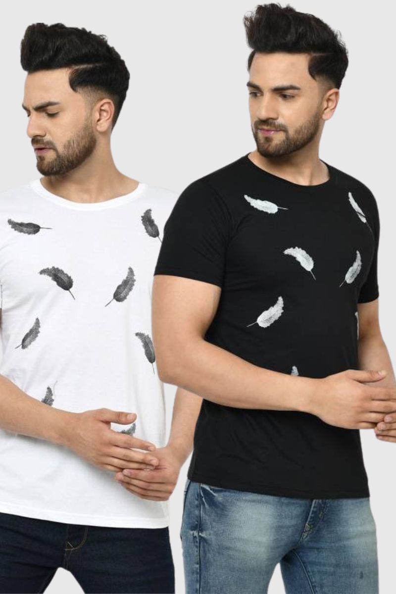 Attitude New Printed T-shirt Combo