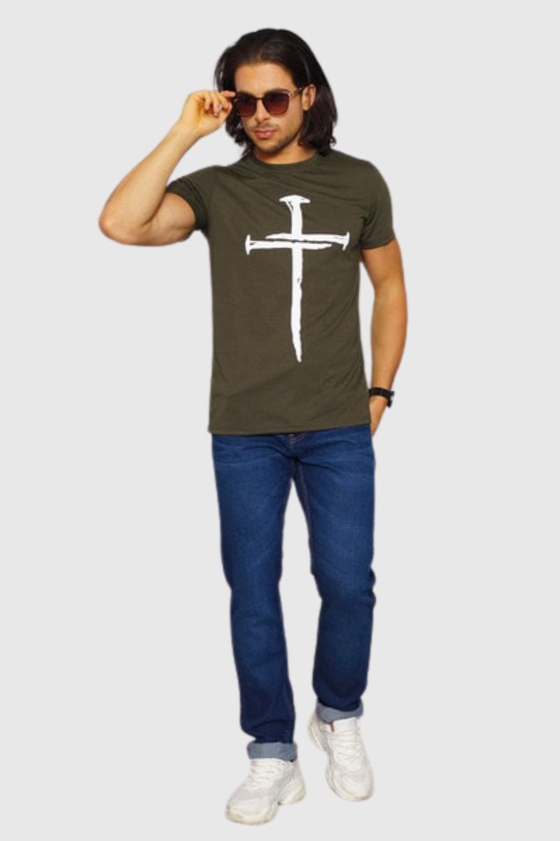 Attitude Talwar Printed Half Sleeve T-Shirt