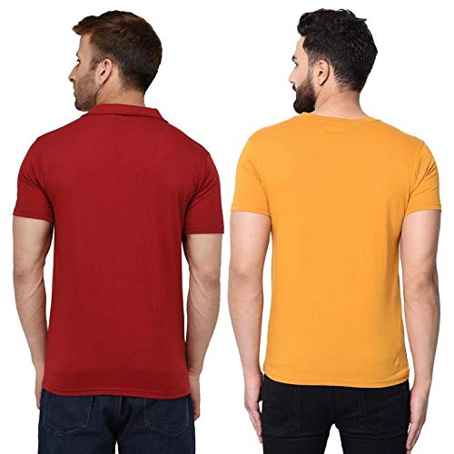 Attitude Plain Half Sleeves T-Shirt