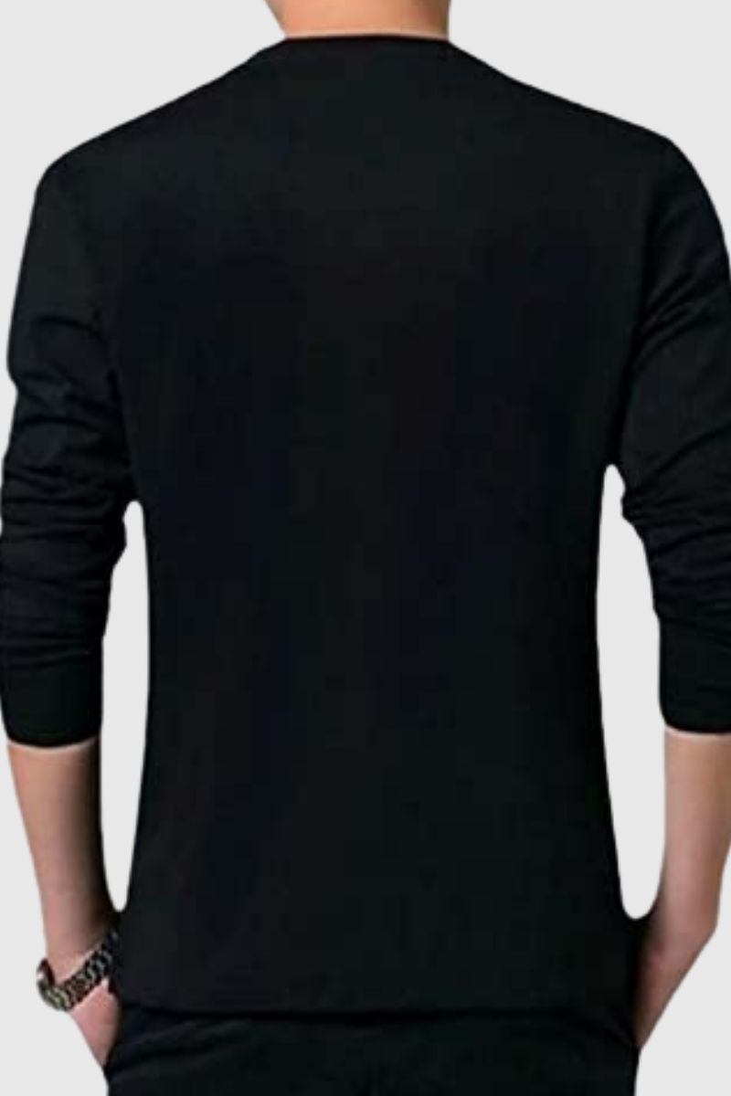 Attitude Henley Full Sleeves T-Shirt