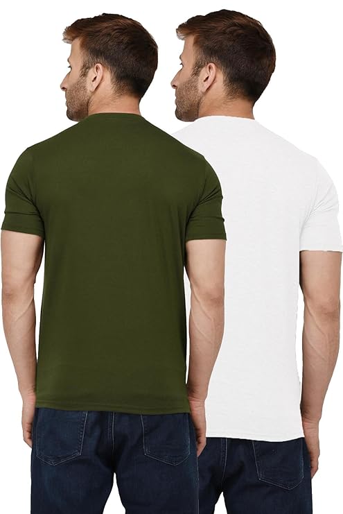 Attitude Plain Half Sleeves T-Shirt