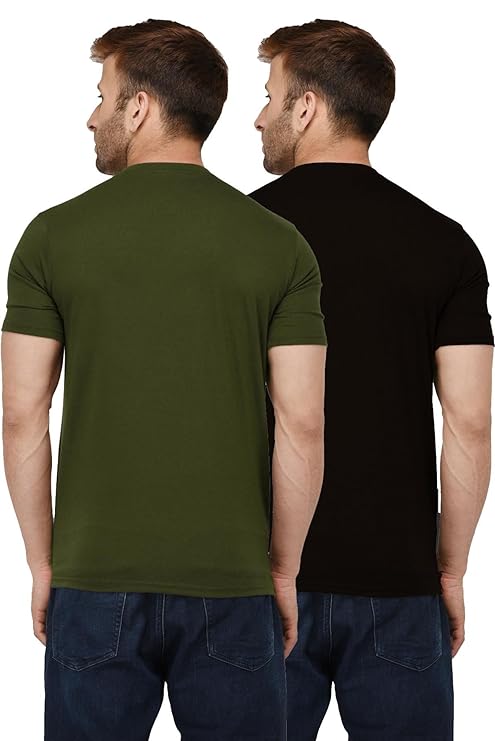 Attitude Plain Half Sleeves T-Shirt