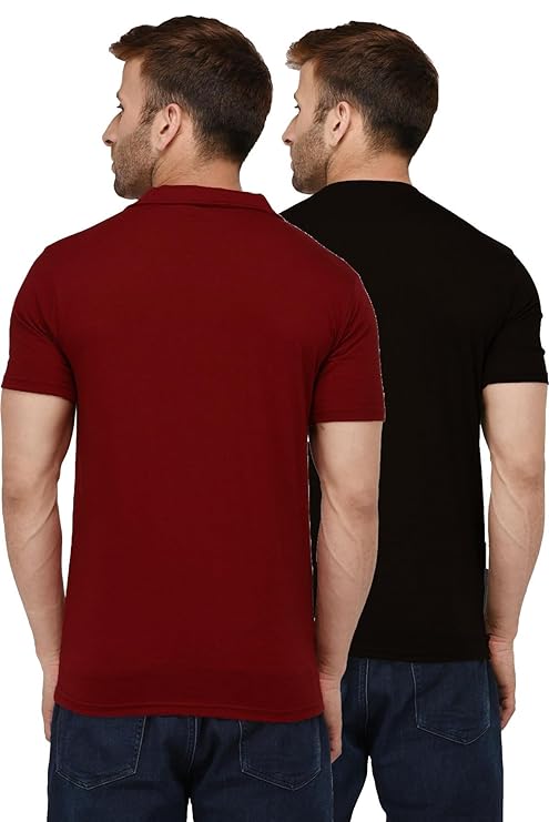 Attitude Plain Half Sleeves T-Shirt