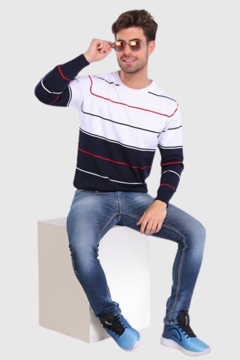 Attitude Printed Full Sleeves T-Shirt