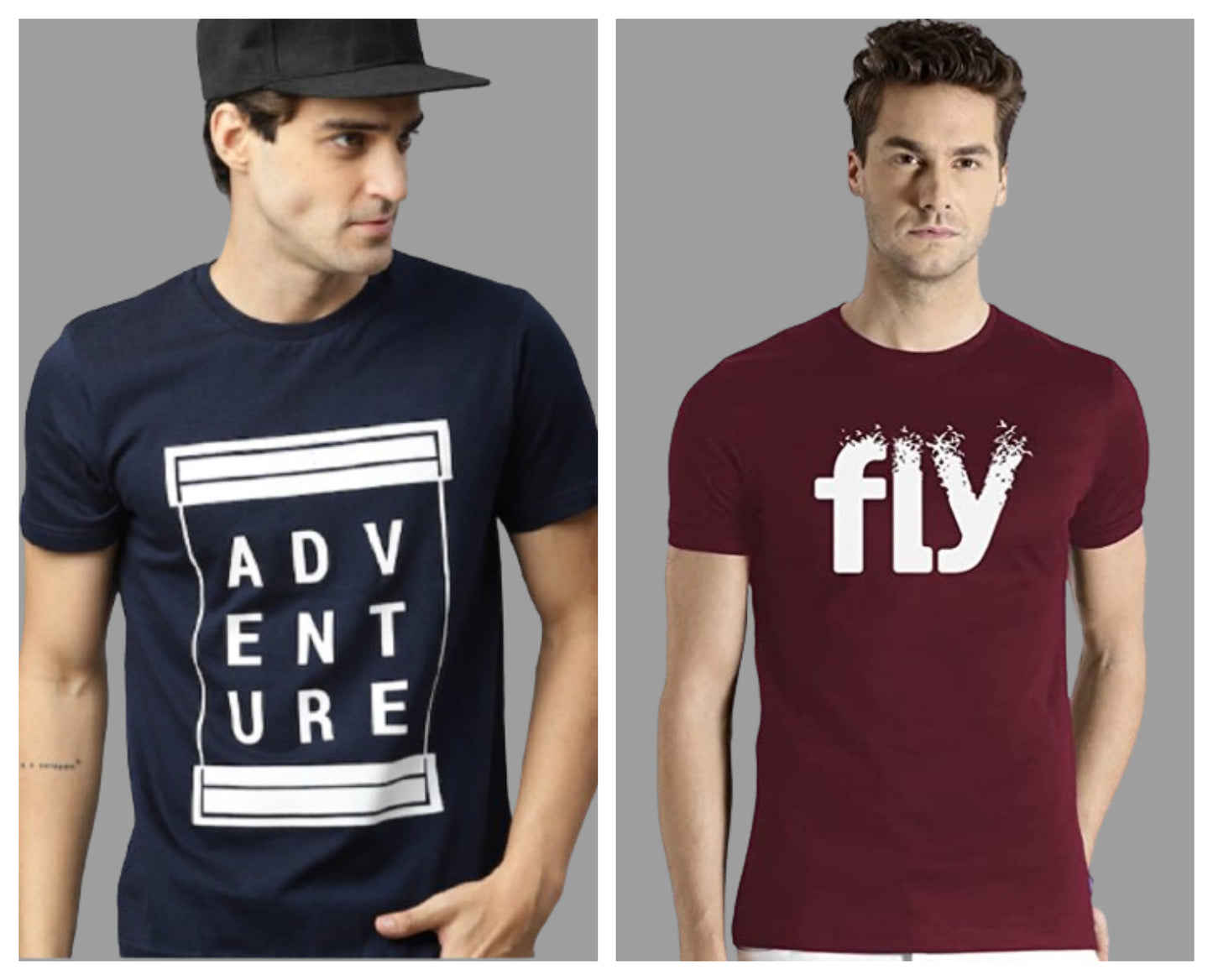 Attitude Half Sleeve T-shirts Combo