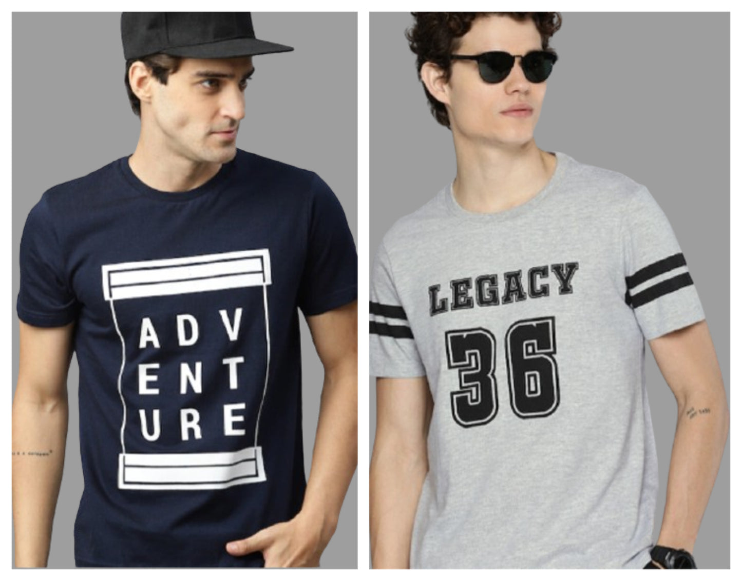 Attitude Half Sleeve T-shirts Combo