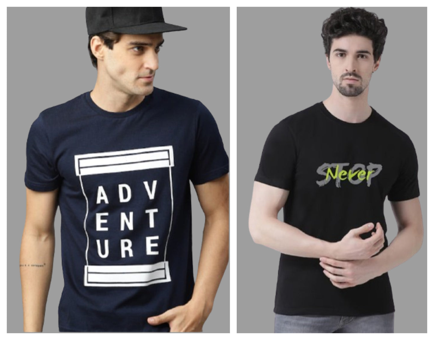 Attitude Half Sleeve T-shirts Combo