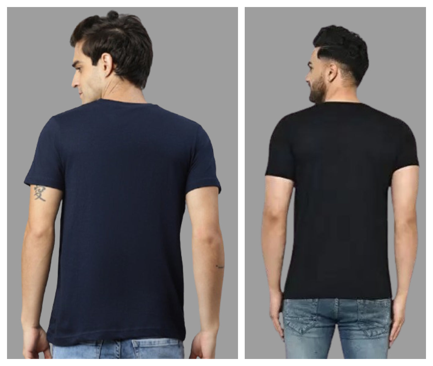 Attitude Combo Printed Half Sleeves T-shirts