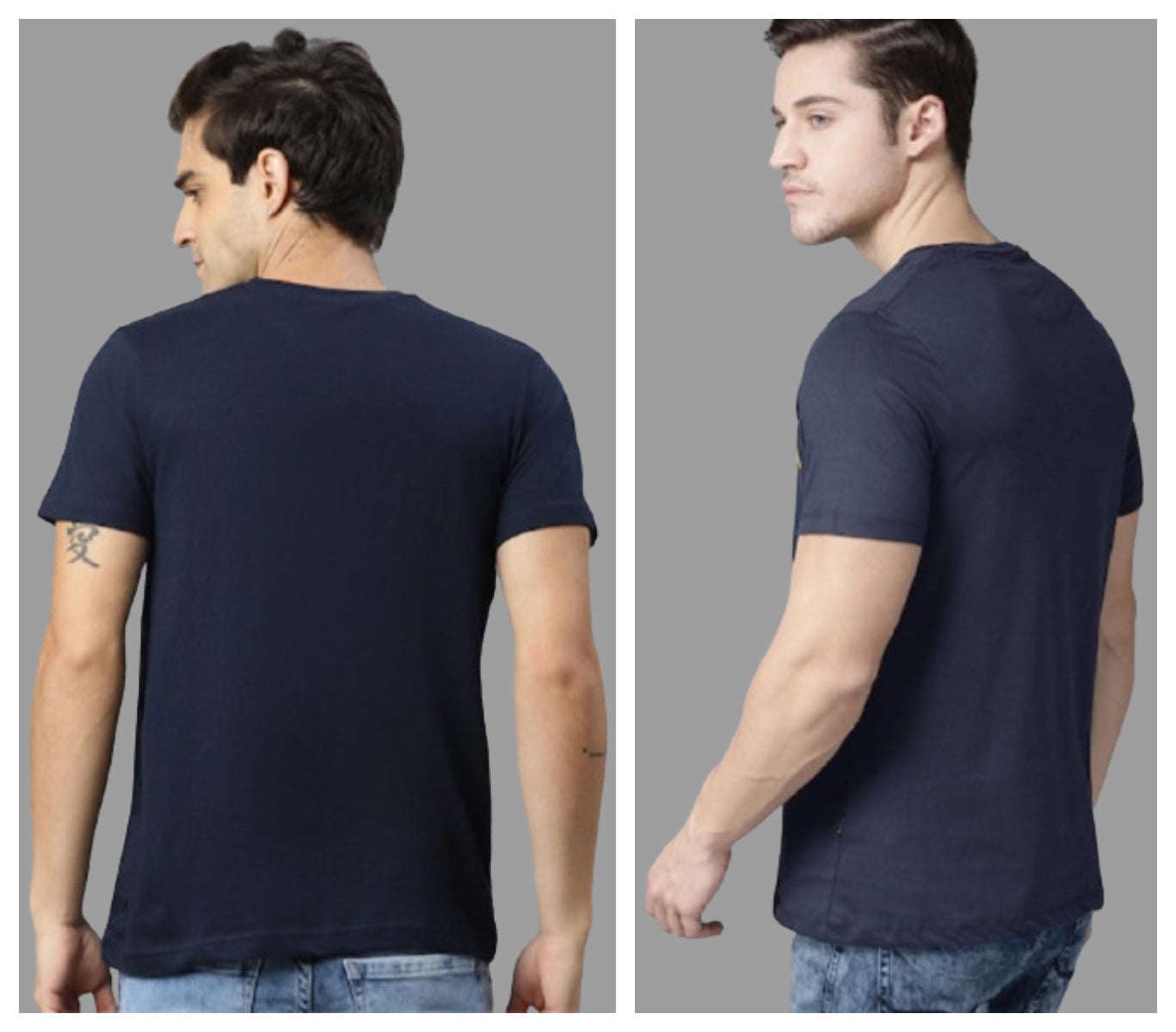 Attitude Combo Warrior Printed Half Sleeves T-shirts