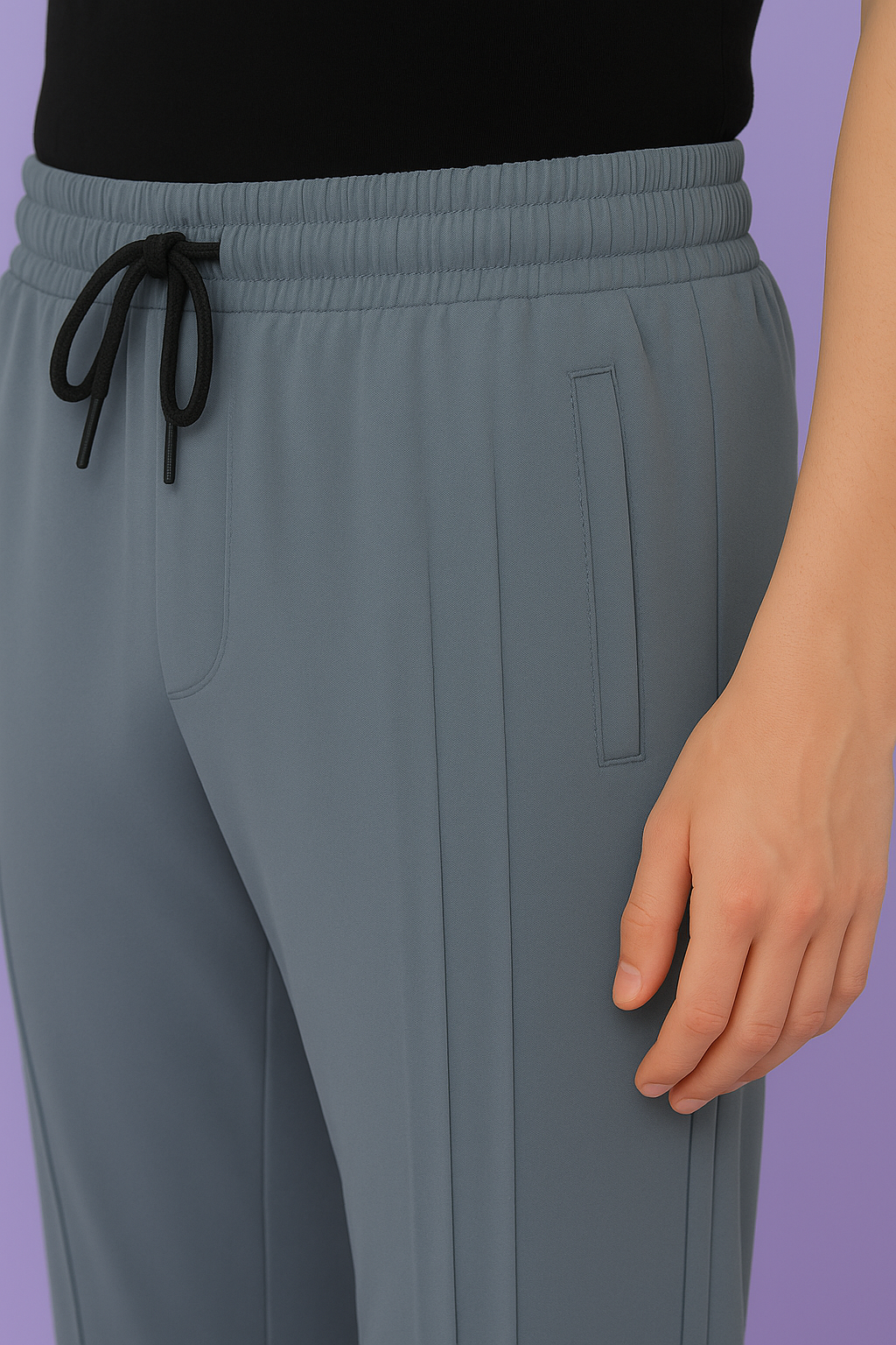 Attitude Start Of Fashion Men’s Pentex Baggy Fit Lower – Regular Fit, Elastic Waistband & Side Pockets