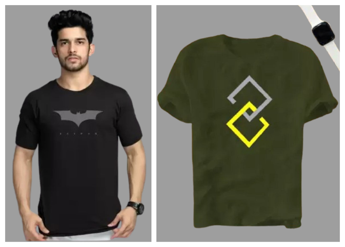 Attitude Combo Printed Half Sleeves T-shirts