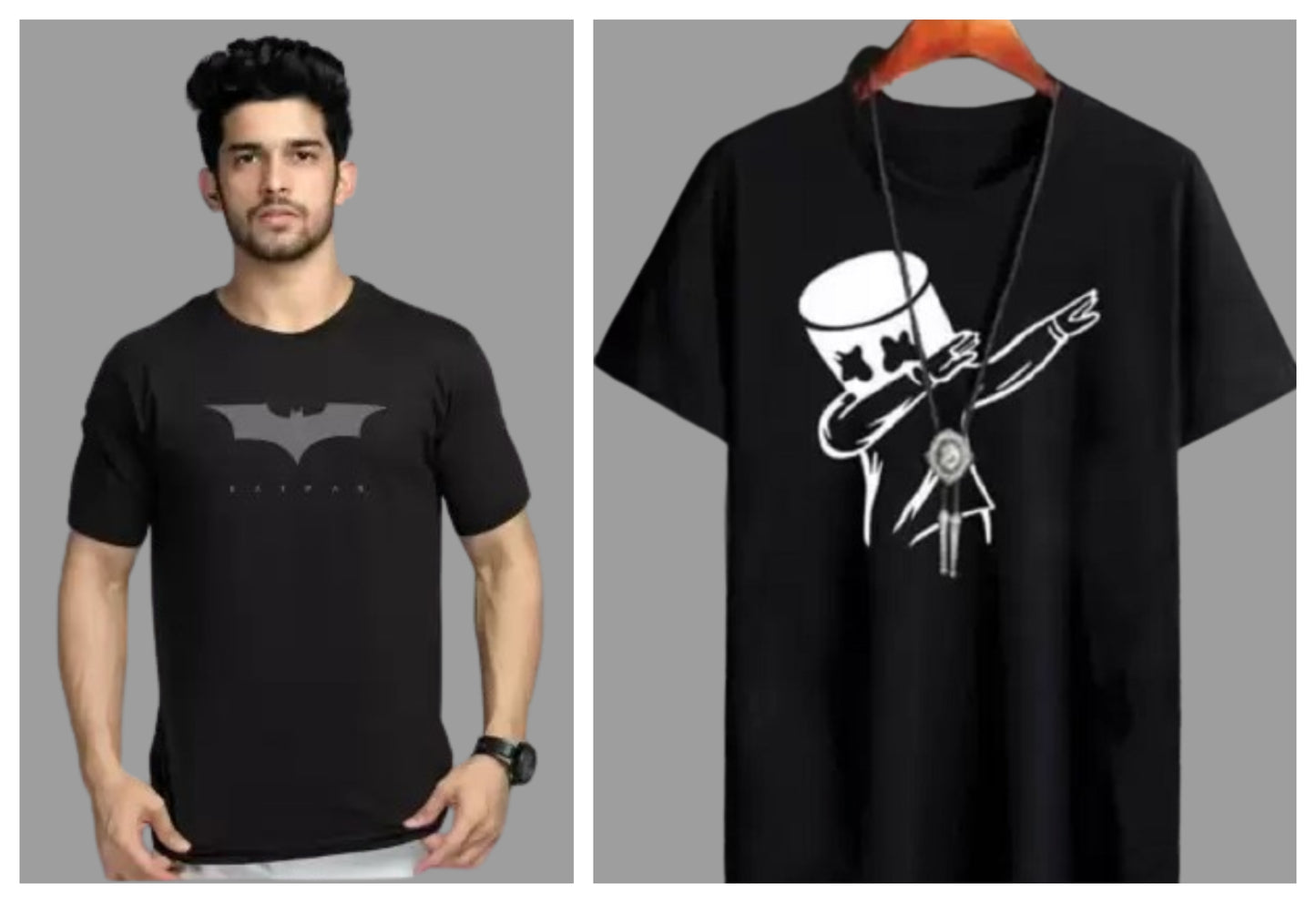 Attitude Combo Printed Half Sleeves T-shirts