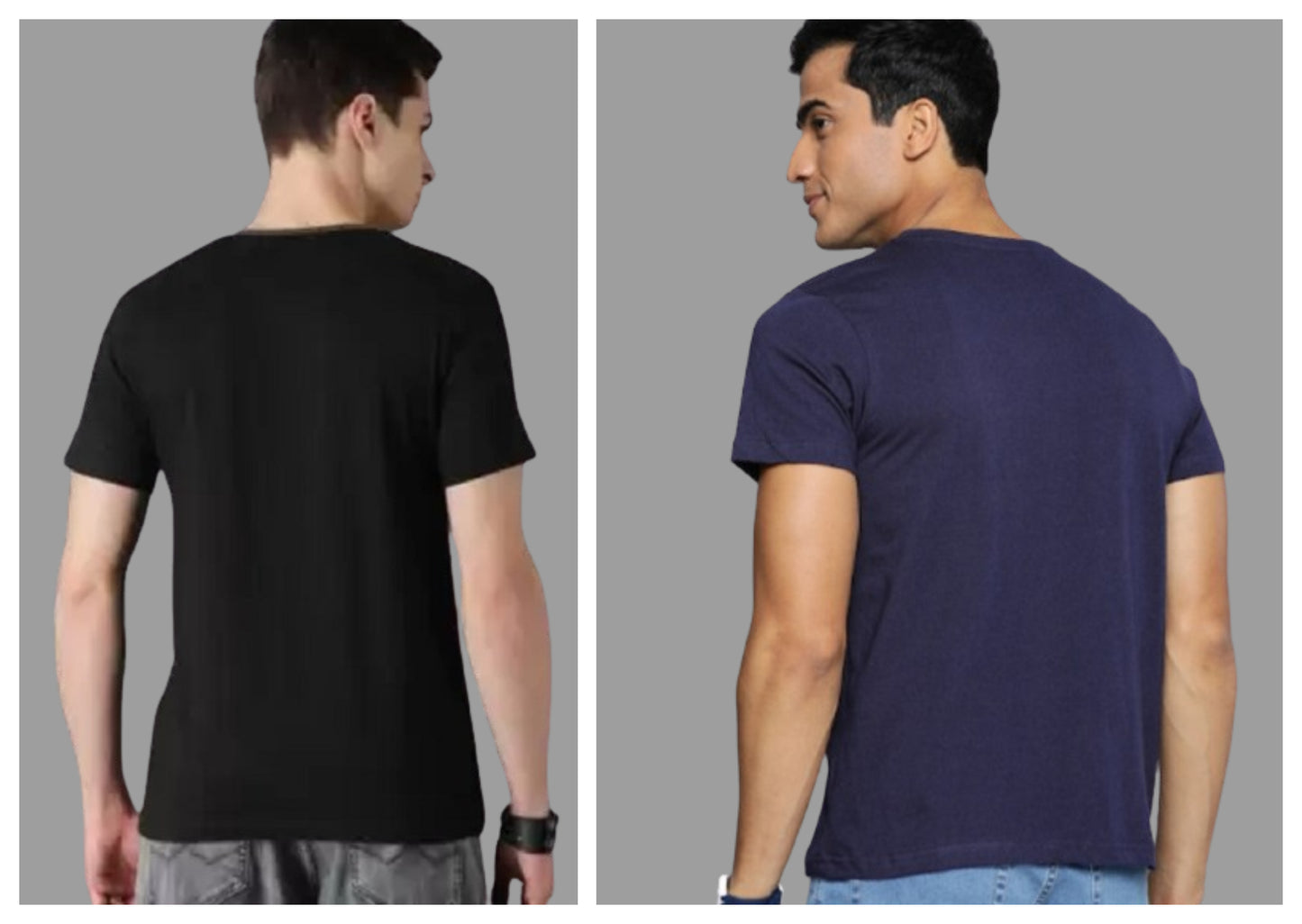 Attitude Combo Printed Half Sleeves T-shirts
