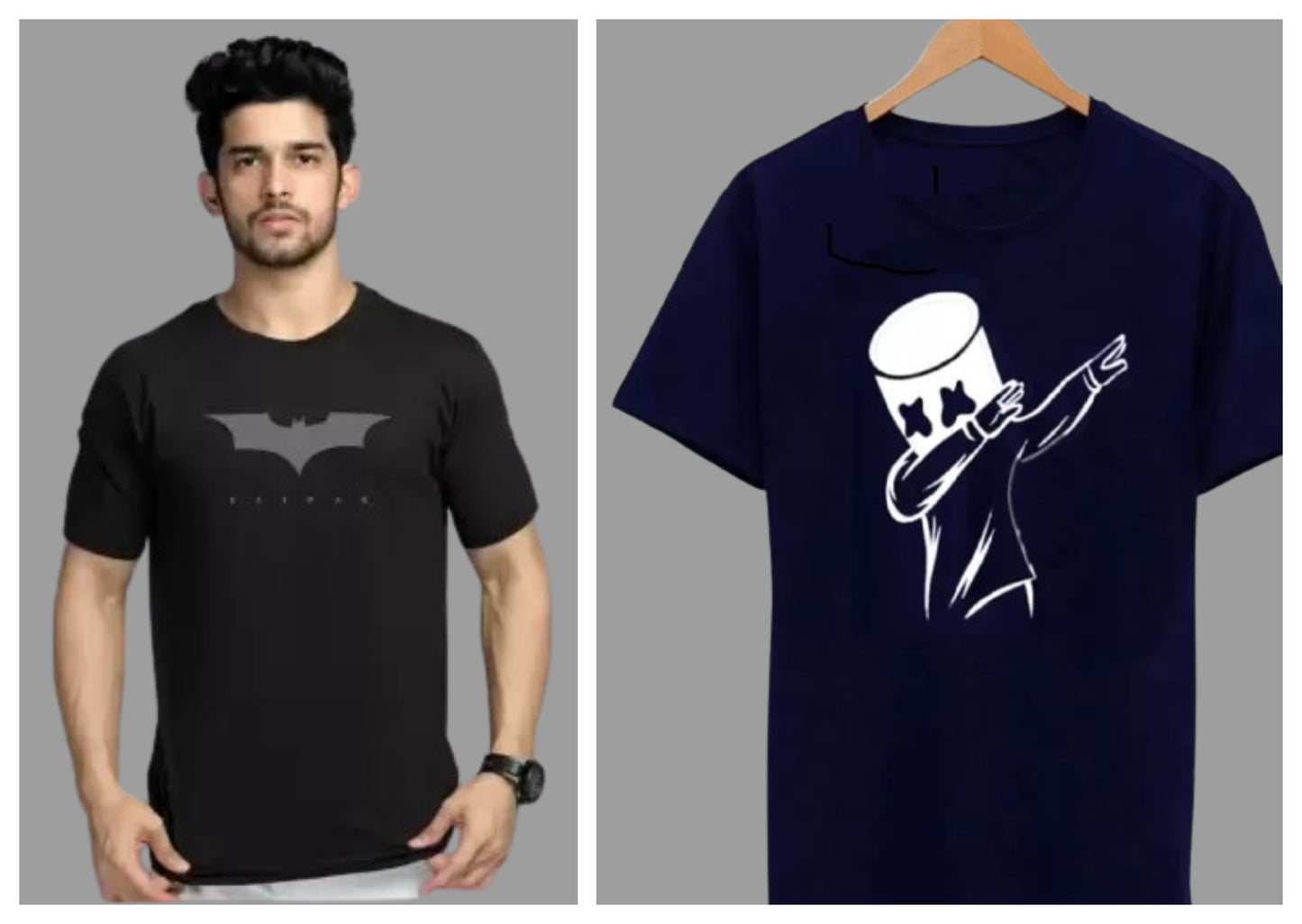 Attitude Combo Printed Half Sleeves T-shirts