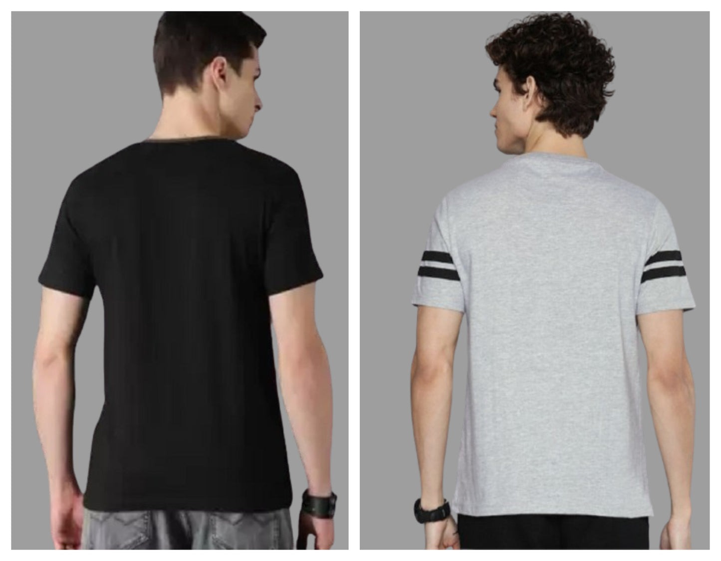 Attitude Combo Printed Half Sleeves T-shirts