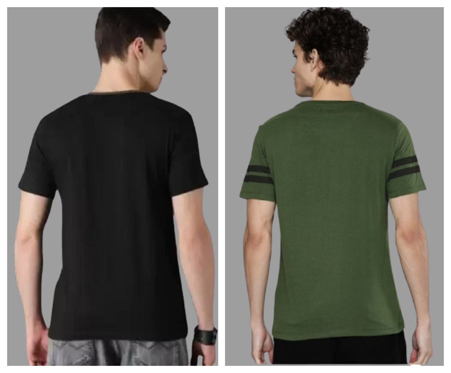 Attitude Combo Printed Half Sleeves T-shirts