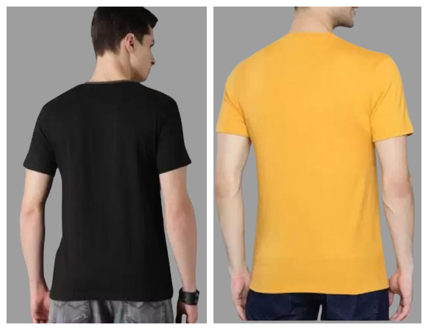 Attitude Combo Printed Half Sleeves T-shirts