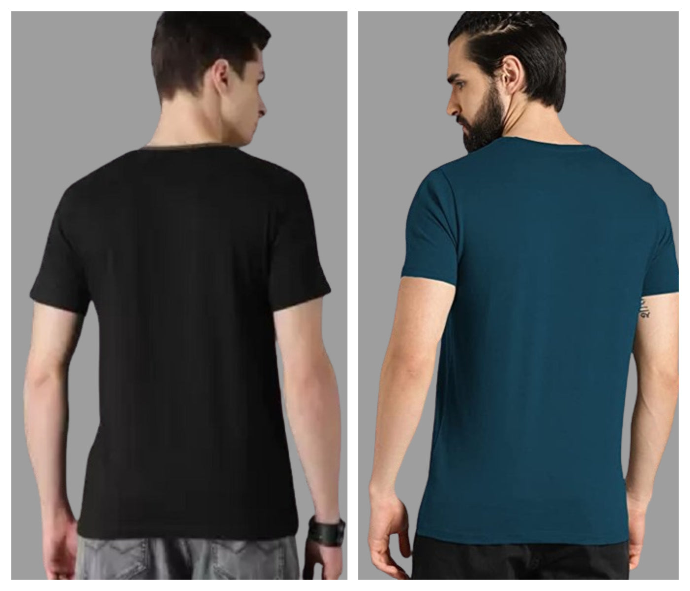 Attitude Combo Printed Half Sleeves T-shirts