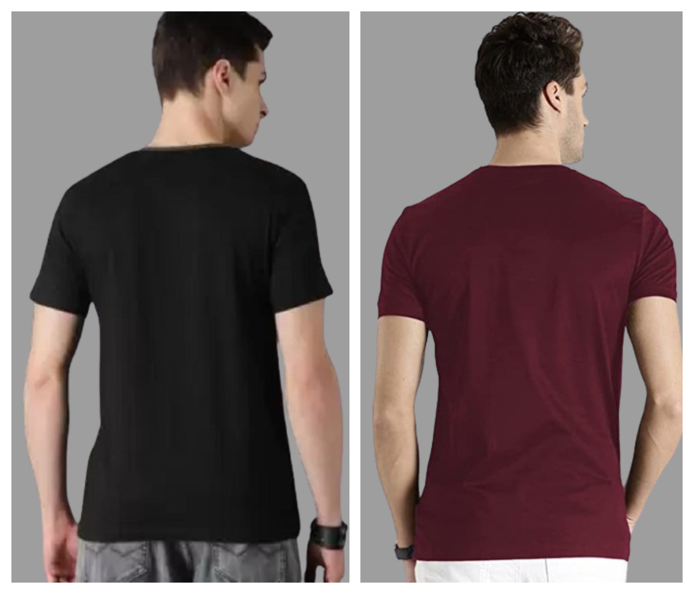 Attitude Combo Printed Half Sleeves T-shirts