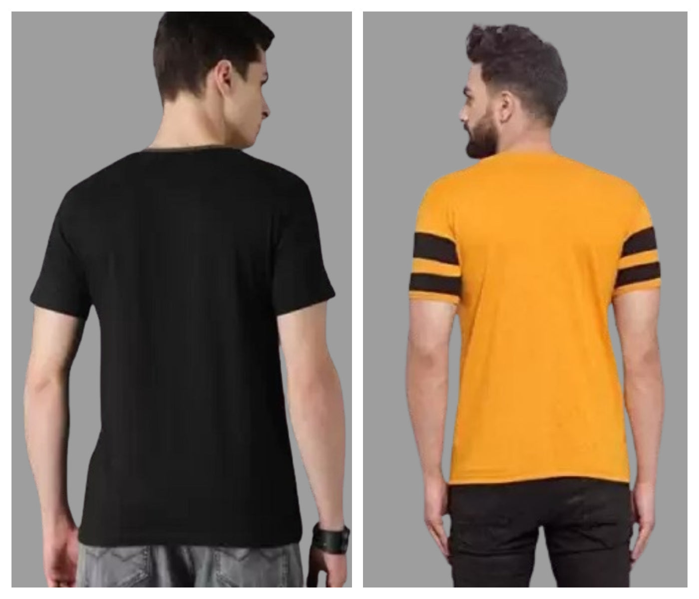 Attitude Combo Printed Half Sleeves T-shirts