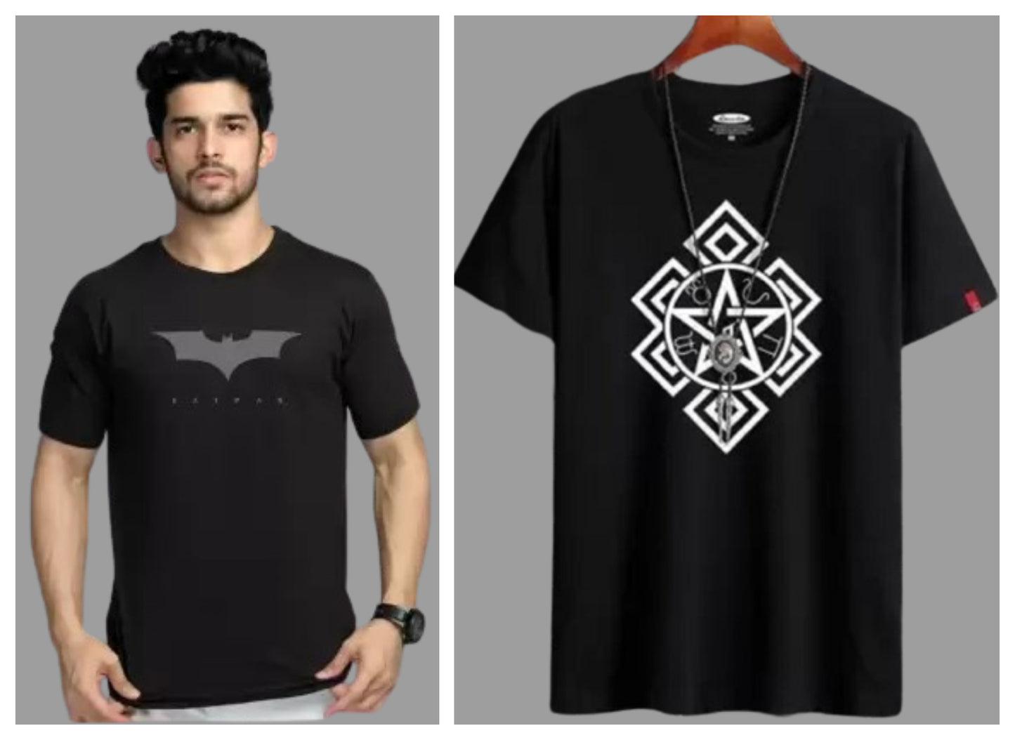 Attitude Combo Printed Half Sleeves T-shirts