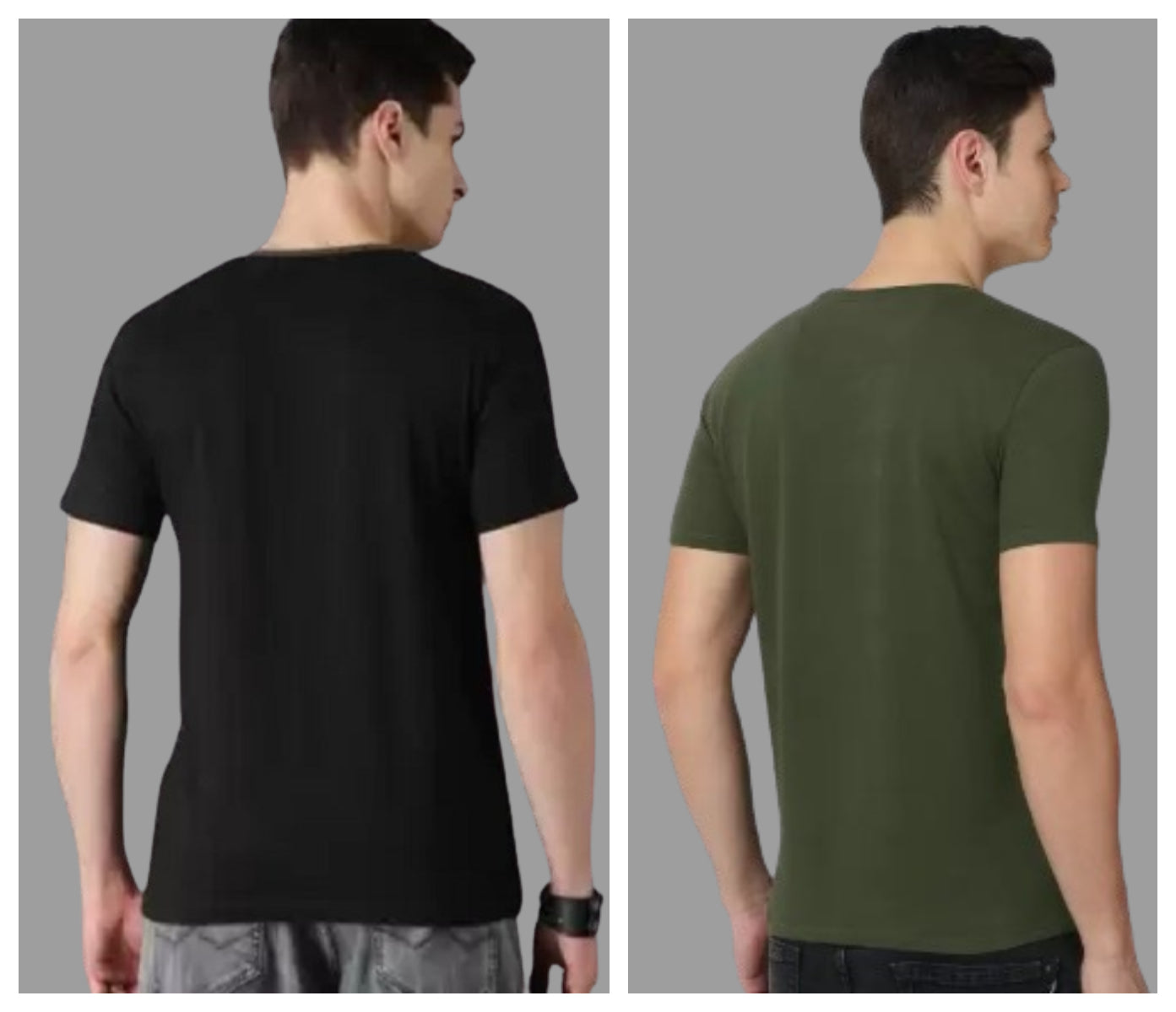 Attitude Combo Printed Half Sleeves T-shirts