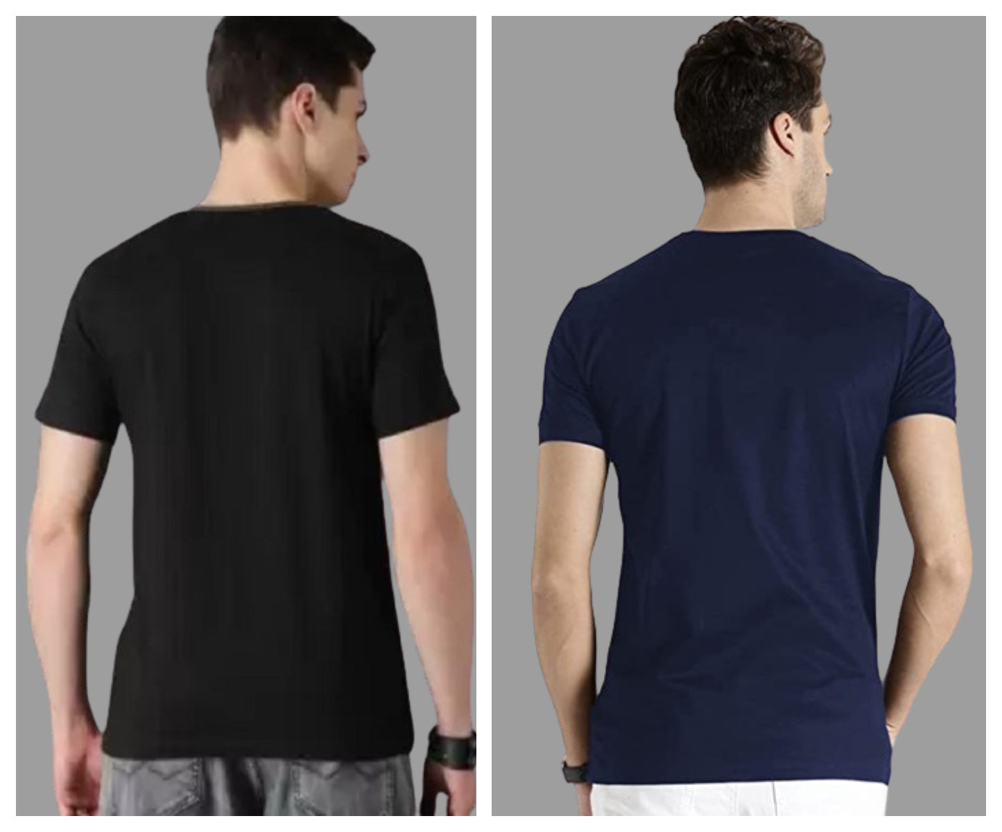 Attitude Combo Printed Half Sleeves T-shirts
