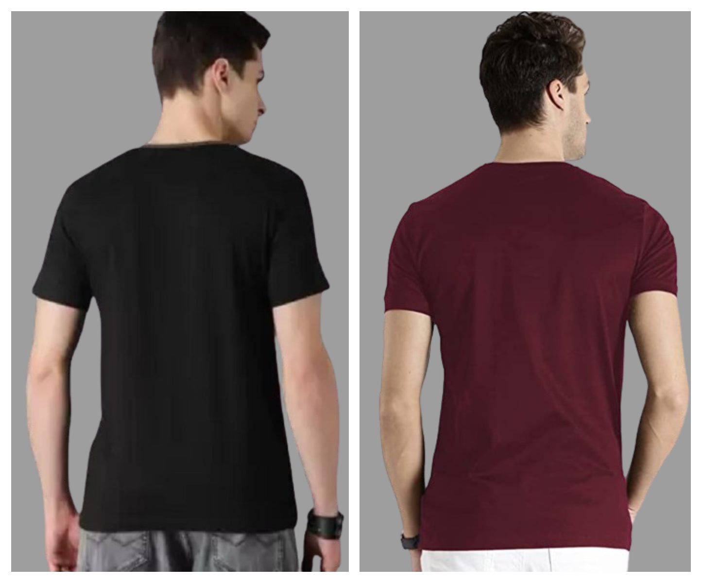 Attitude Combo Printed Half Sleeves T-shirts