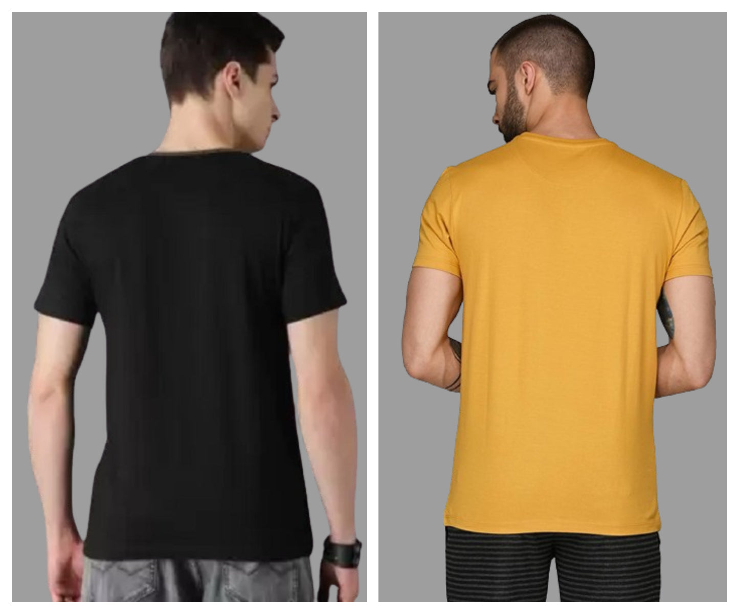 Attitude Combo Printed Half Sleeves T-shirts