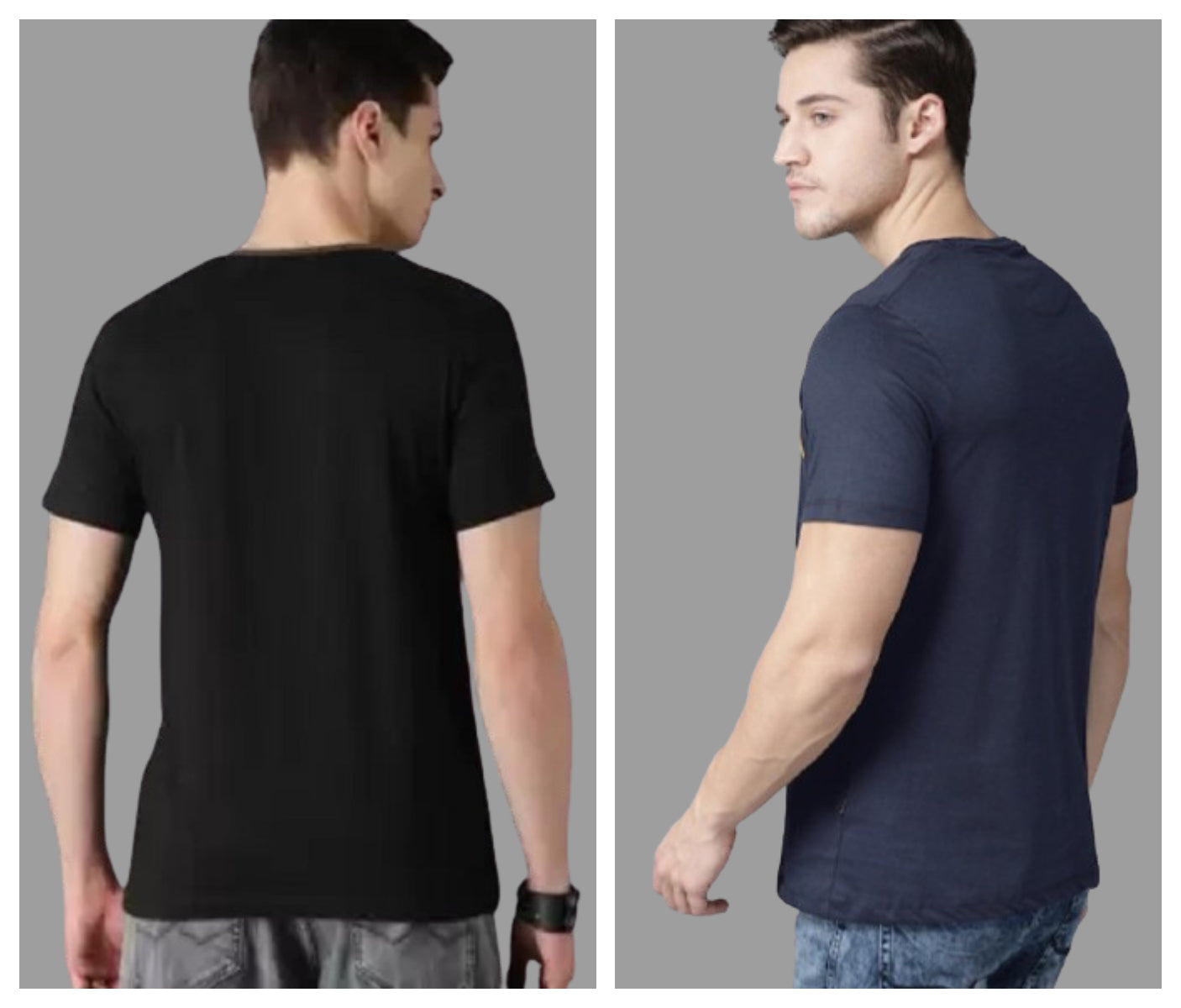 Attitude Combo Printed Half Sleeves T-shirts