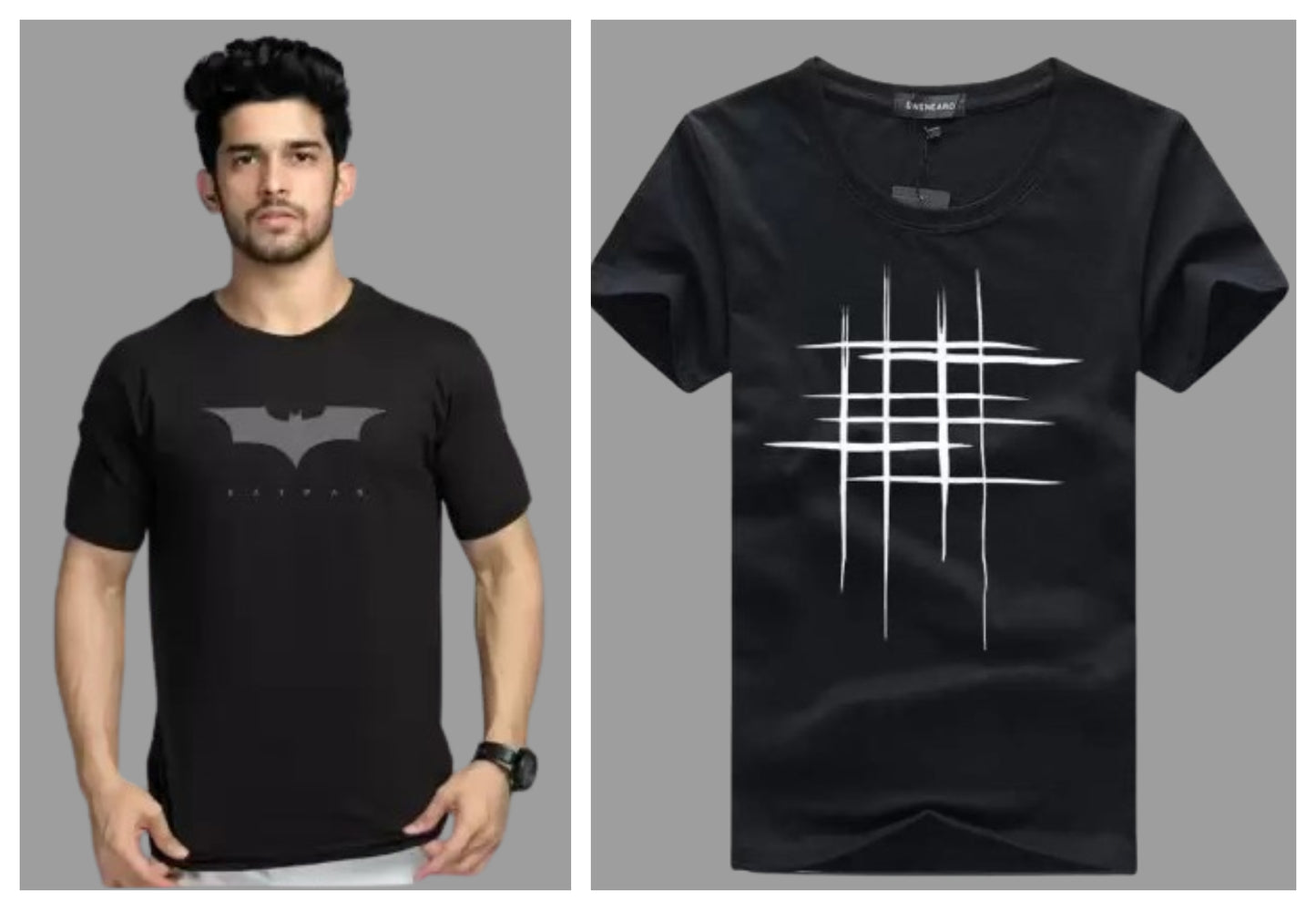 Attitude Combo Printed Half Sleeves T-shirts