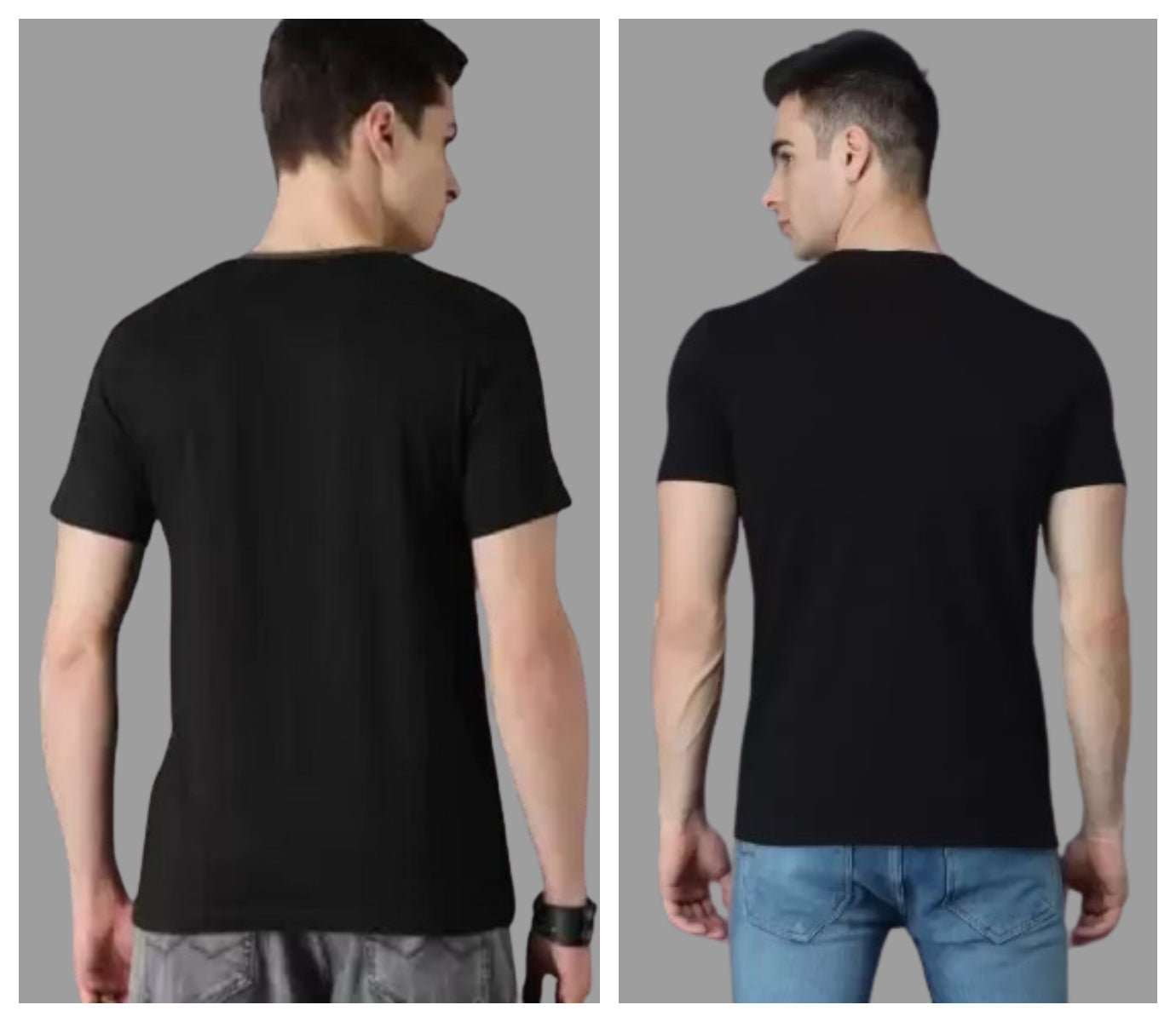 Attitude Combo Printed Half Sleeves T-shirts