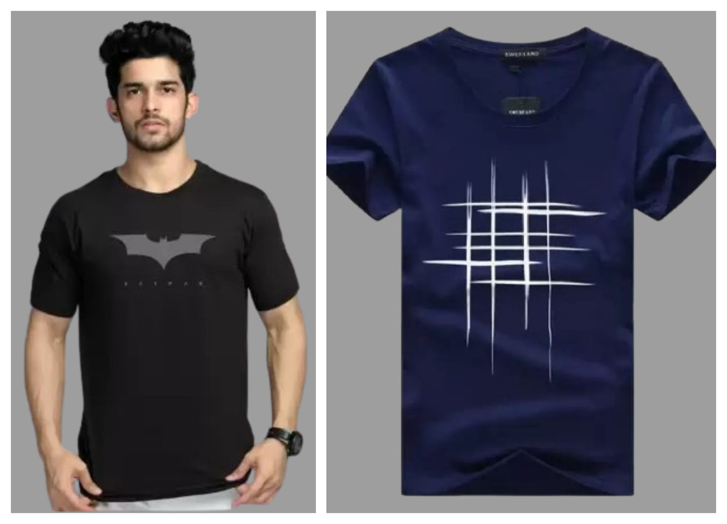 Attitude Combo Printed Half Sleeves T-shirts