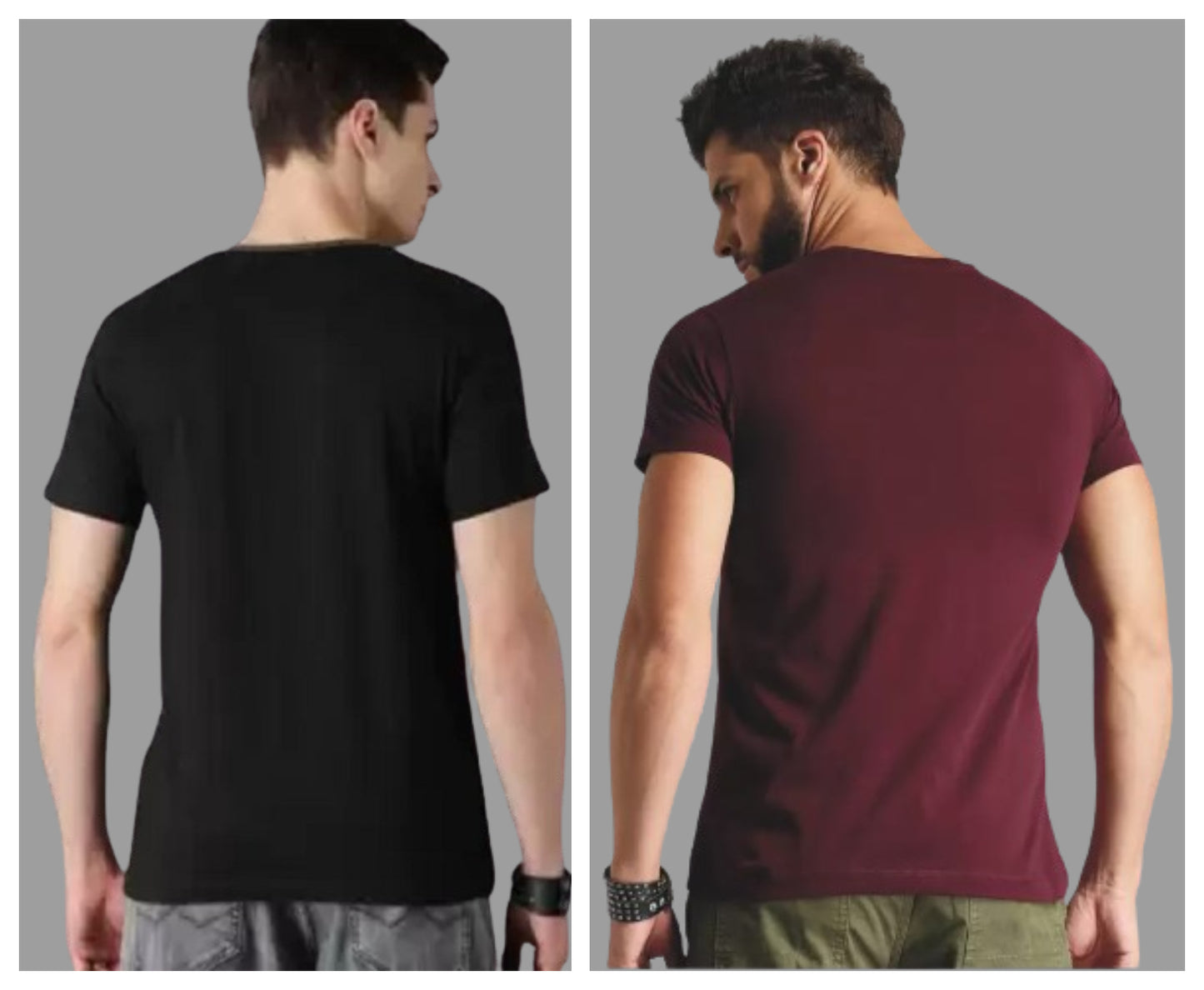 Attitude Combo Printed Half Sleeves T-shirts