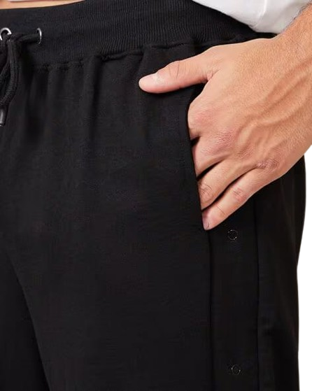 Attitude Men's Regular Fit Baggy Lower– Cotton Blend, Elastic Waistband & Pockets |