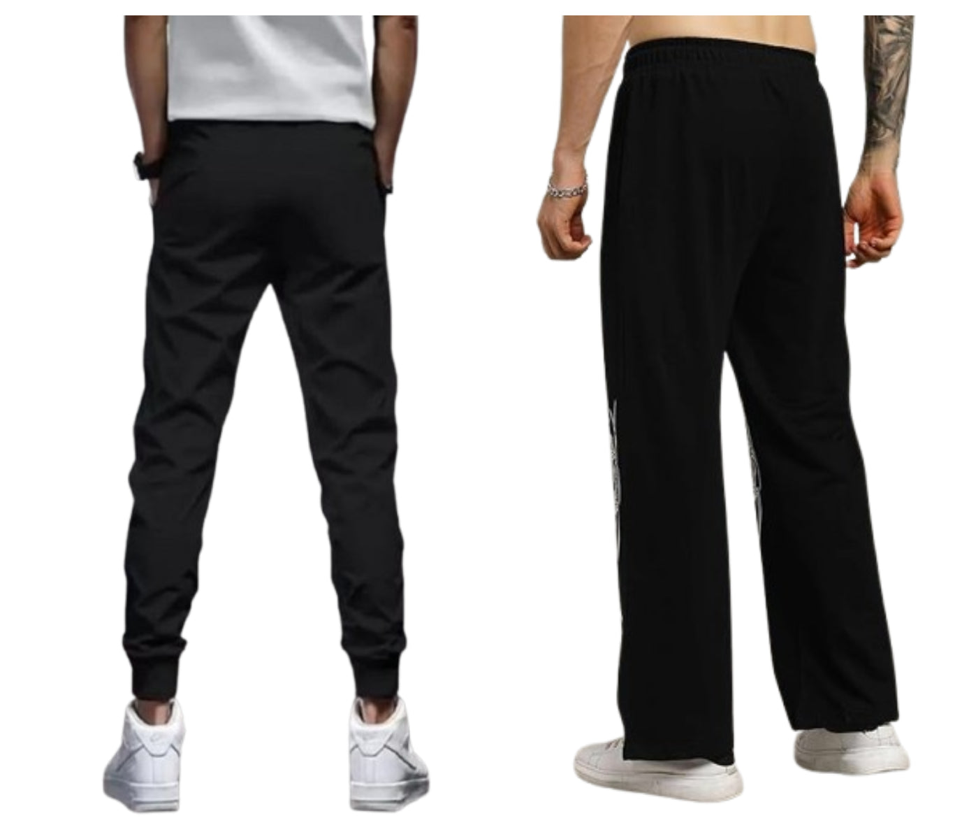 Attitude Men’s Regular Fit Printed Lower Combo – Jogger & Baggy Pants