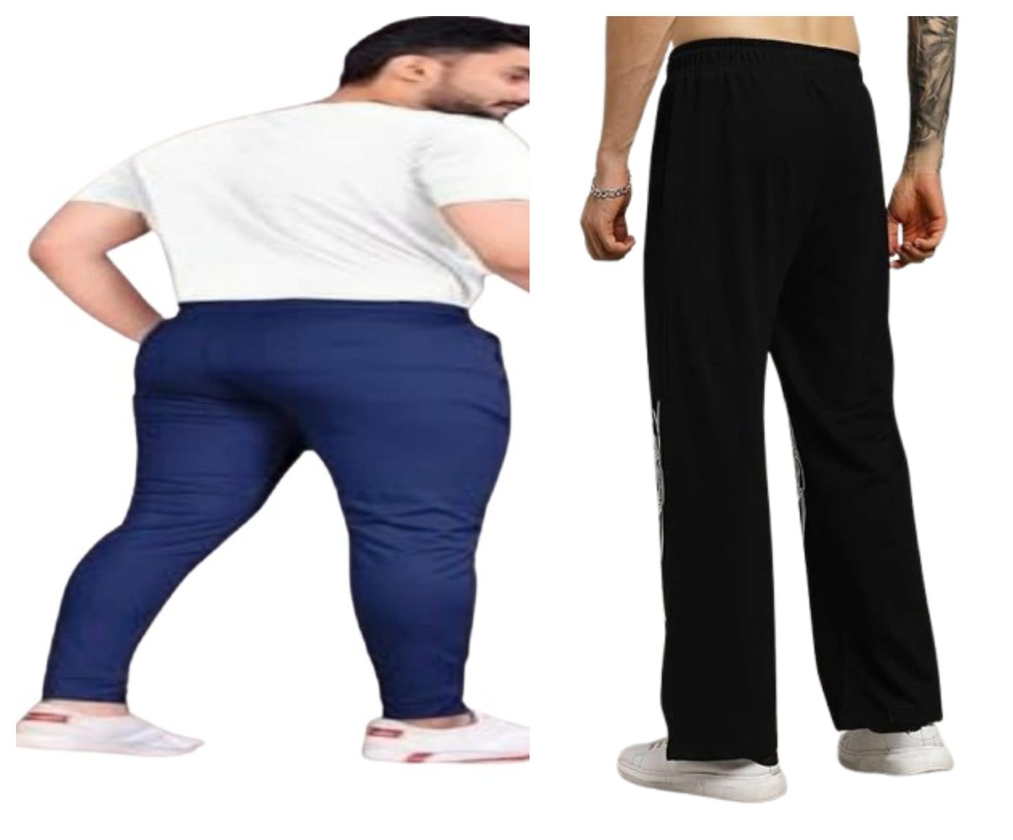 Attitude Combo Men's Cotton Blend Printed Baggy – Joggers