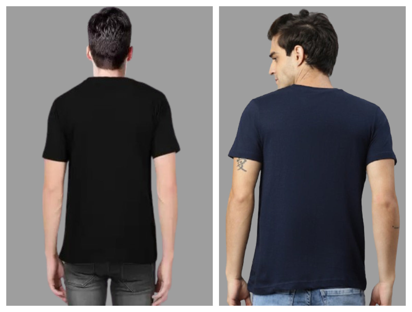 Attitude Combo Printed Half Sleeves T-shirts