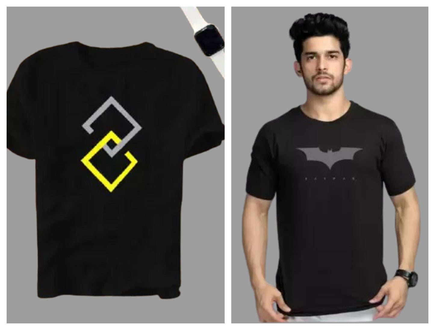 Attitude Combo Printed Half Sleeves T-shirts