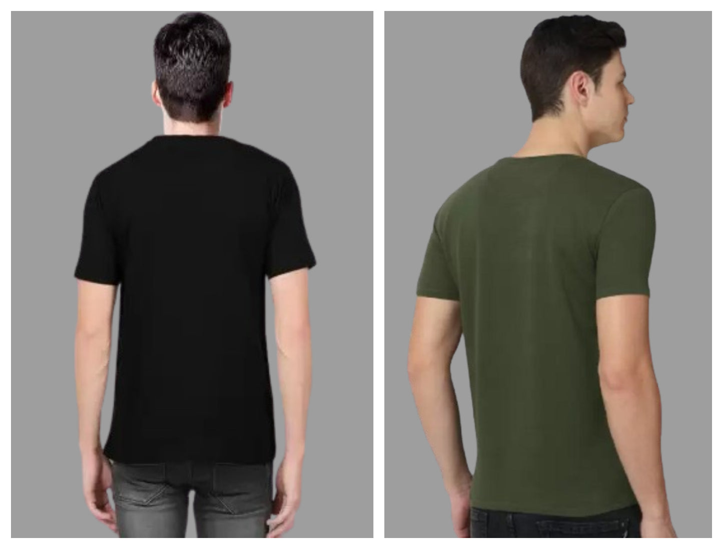 Attitude Combo Printed Half Sleeves T-shirts