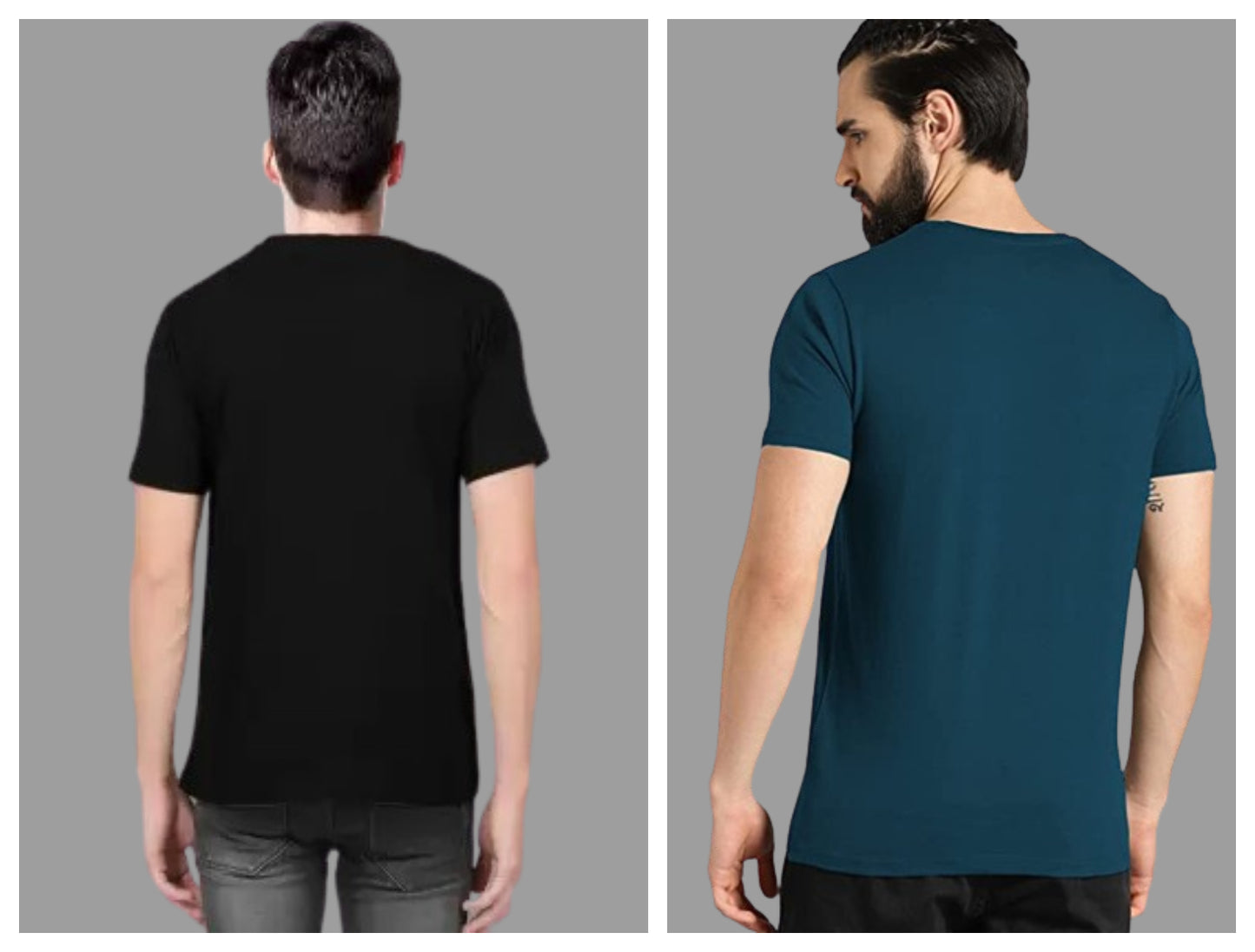Attitude Combo Printed Half Sleeves T-shirts