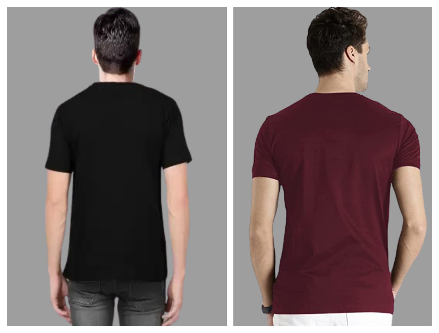 Attitude Combo Printed Half Sleeves T-shirts
