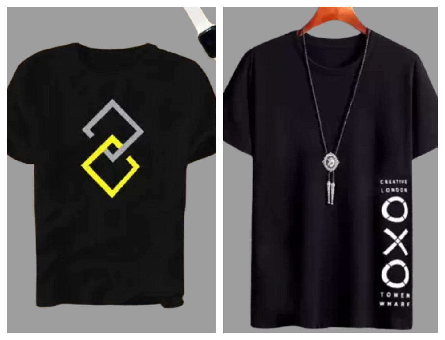 Attitude Combo Printed Half Sleeves T-shirts