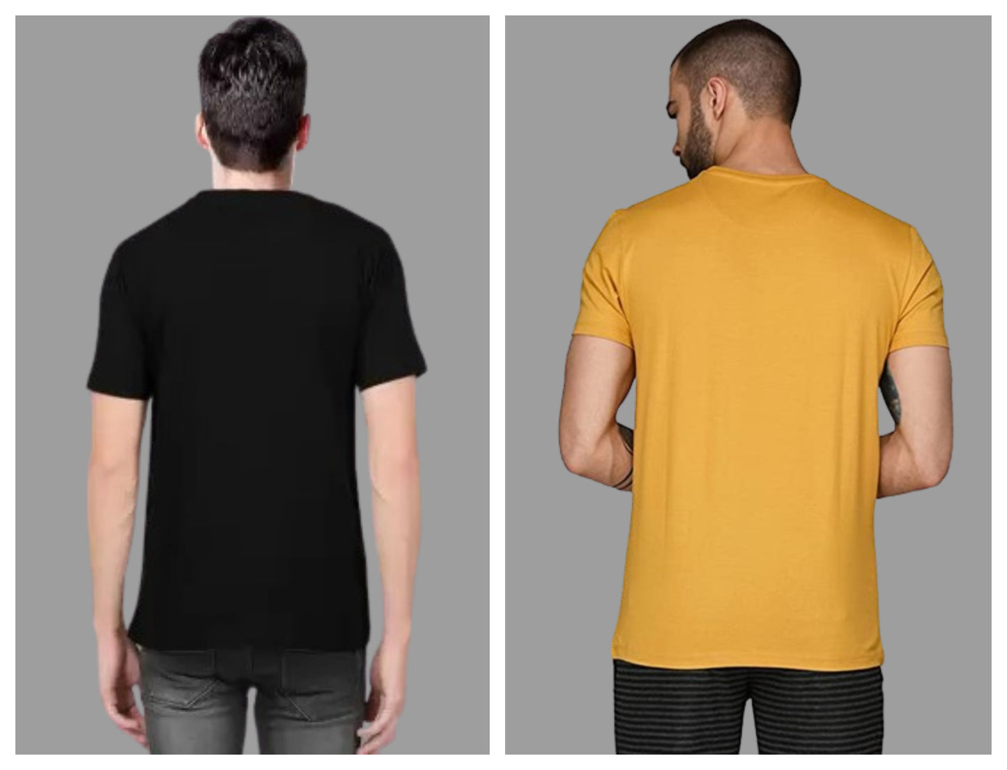 Attitude Combo Printed Half Sleeves T-shirts